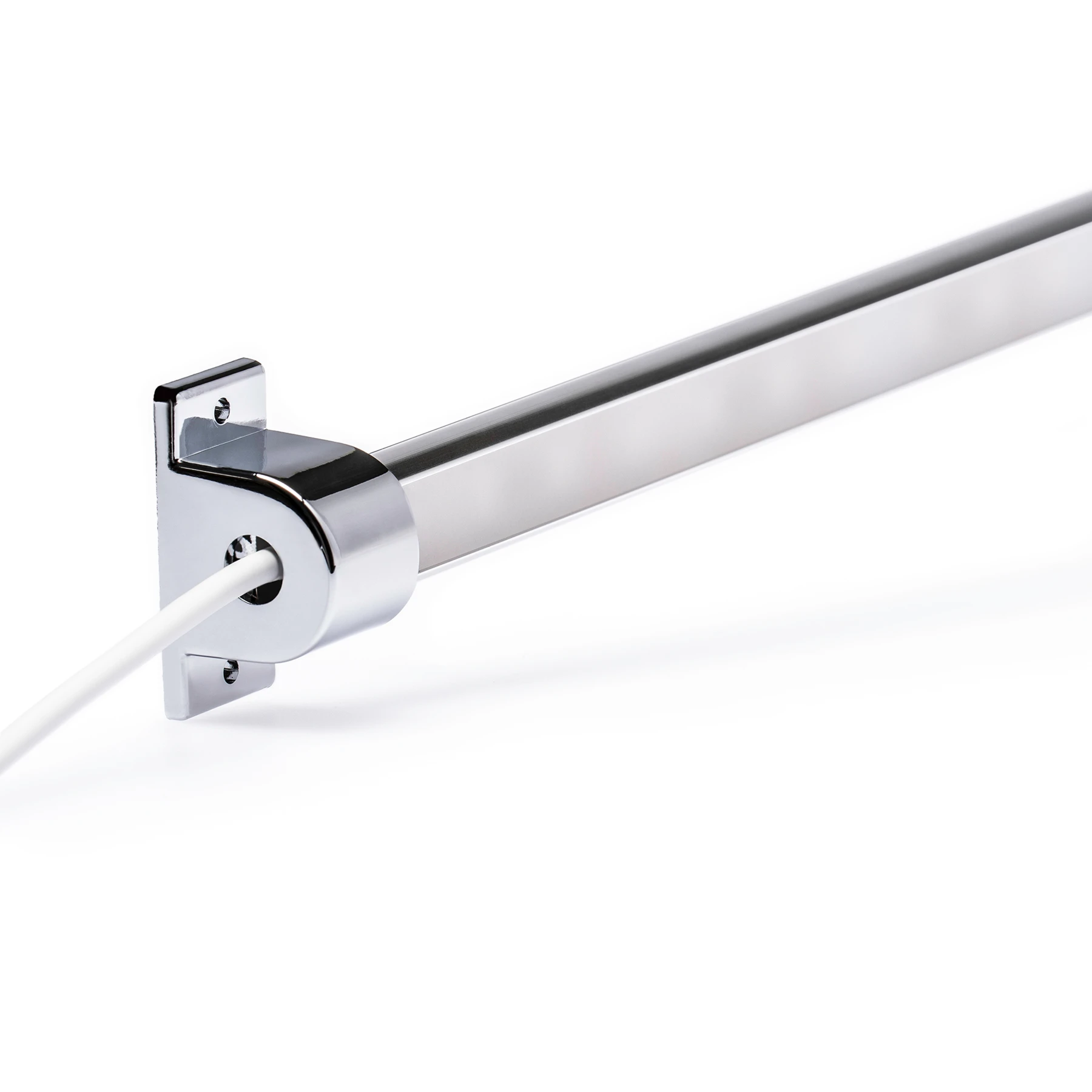 12V Aluminium LED Leiste - einstellbare Abstrahlrichtung– RGB – diffuse Abdeckung - 33cm mit 18 SMD LEDs - 4,3 Watt 156 Lumen